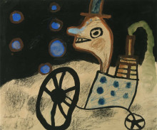 Constant Nieuwenhuys-ZT/Donald Duck, 1949
