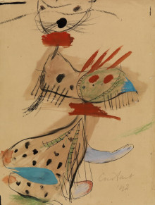 Constant Nieuwenhuys-ZT/Kat en Haan, 1948